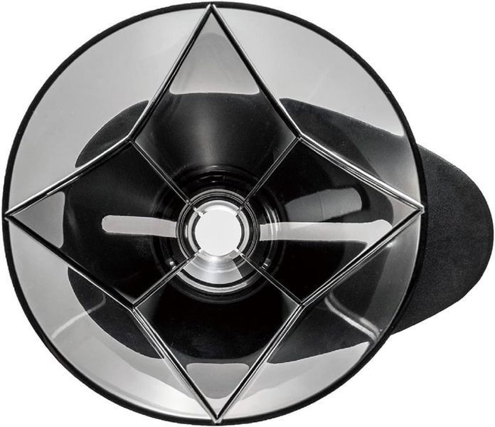 Пуровер Hario V60 02 Pour Dripper Mugen Черный пластиковий, 400 мл VDMU-02-TB фото