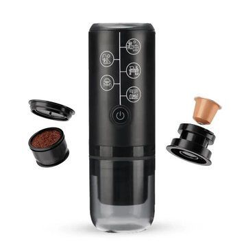 Портативный фильтр кофеварка Icafilas Travel Espresso Maker 2 в 1 Черная ME2410B фото