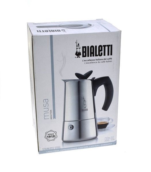 Гейзерная кофеварка Bialetti Musa, 4 чашки, 170 мл 4272 фото