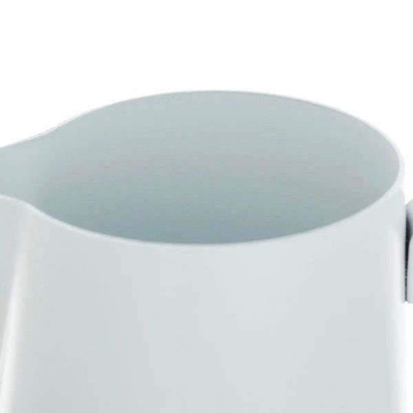 Молочник Rhinowares Stealth White 360 мл з антипригарним покриттям для молока з нержавіючої сталі RHWH12OZ фото