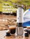 Портативна фільтр кавоварка Icafilas Travel Espresso Maker 2 в 1 Чорна ME2410B фото 9