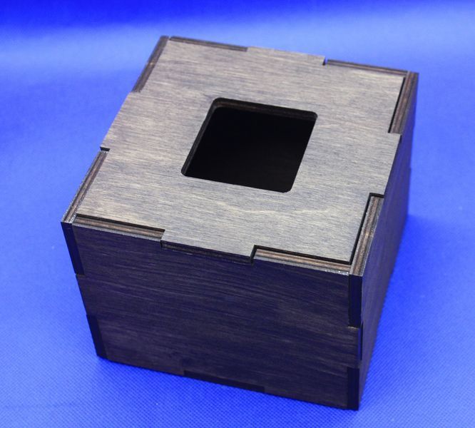 Диспенсер для мусора деревянный Ecowood Венге 13780 фото