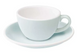 Чашка і блюдце для кави з молоком Loveramics Egg Flat White, 150 мл, Blue River C088-36BBLL фото