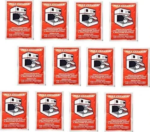 Порошок для декальцинації кавових машин Puly Cleaner Descaler Crystals 10 доз 9V2 фото