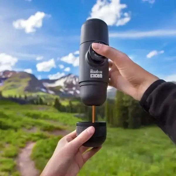 Еспресо кавоварка Wacaco Minipresso NS2 Black капсульна портативна для приготування еспресо WMININS фото