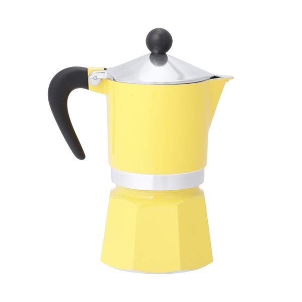 Гейзерна кавоварка Bialetti Rainbow Yellow (3 чашки - 130 мл) 0004982/NP фото