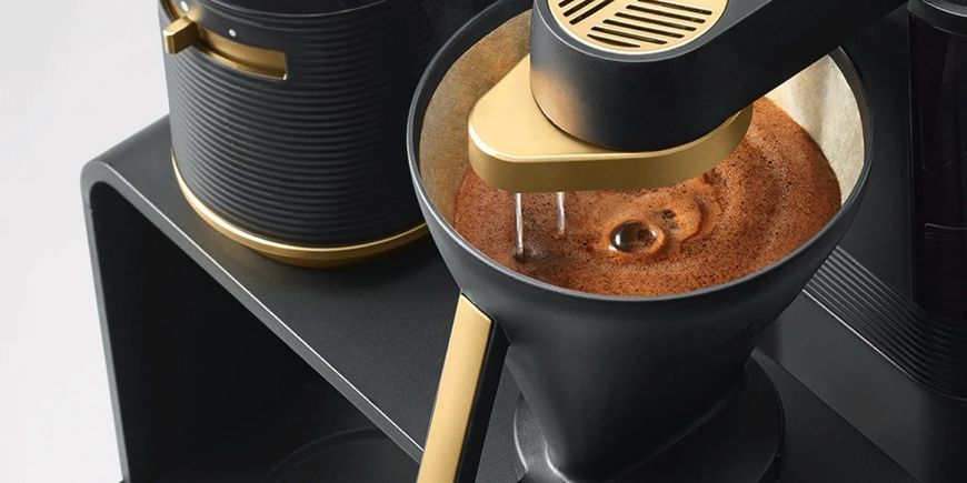 Фильтр-кофеварка Melitta Epos с кофемолкой Gold 300742 фото