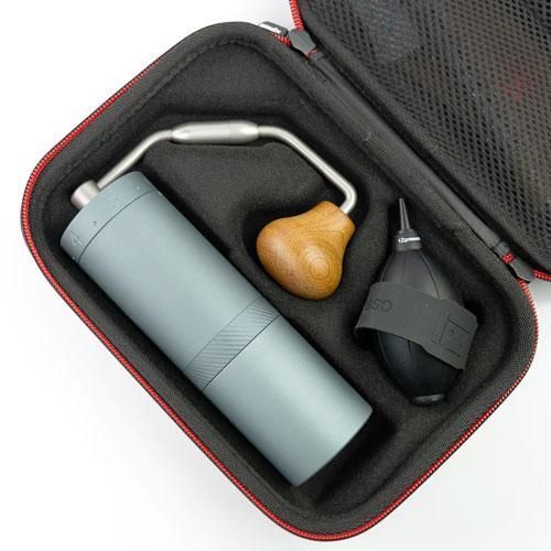 Ручная кофемолка 1Zpresso X-Ultra Pasific Blue с регулировкой уровня помола, с металлическими жерновами X-Ultra B фото