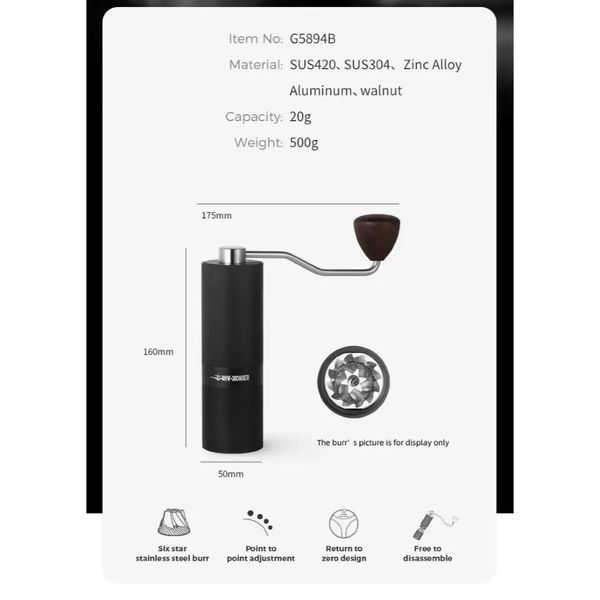Подарунковий набір M1 Drip Coffee Set Luxury MHW-3BOMBER на 10 предметів для приготування кави, Білий CS5567W фото