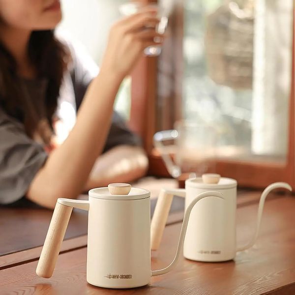 Подарунковий набір M1 Drip Coffee Set Luxury MHW-3BOMBER на 10 предметів для приготування кави, Білий CS5567W фото