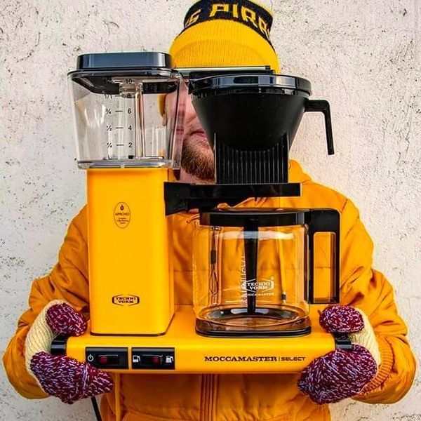 Капельна кавоварка Moccamaster KBG Select Yellow Pepper Моккамастер фільтрова MC53984 фото