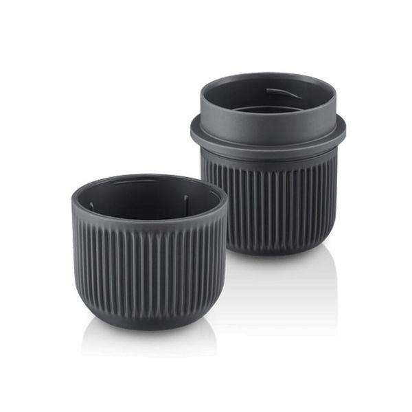 Портативная эспрессо кофеварка Wacaco Nanopresso с чехлом Черная для молотого кофе WNANOGRcase фото