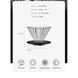 Подарунковий набір M1 Drip Coffee Set Luxury MHW-3BOMBER на 10 предметів для приготування кави, Білий CS5567W фото 7