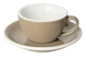 Чашка і блюдце для кави з молоком Loveramics Egg Flat White, 150 мл, Taupe C088-80BTP фото