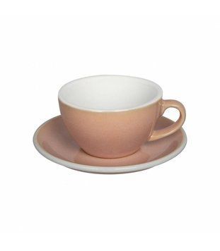 Чашка и блюдце для капучино Loveramics Egg Cappuccino Cup & Saucer, 200 мл, Rose C088-122BRO фото