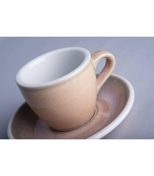 Чашка и блюдце для капучино Loveramics Egg Cappuccino Cup & Saucer, 200 мл, Rose C088-122BRO фото