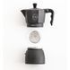 Гейзерна кавоварка E&B Lab Classic Moka Pot, 3 чашки, 150 мл EB-300 фото 4