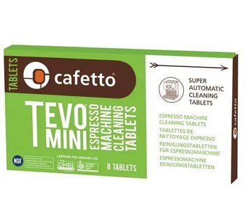 Таблетки Cafetto TEVO Mini Blister Pack 8 шт по 1,5 г для чистки кофемашины Органические E11927 фото