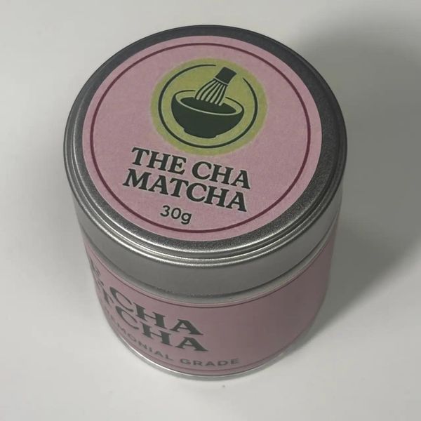 Зелений чай порошок матча Ceremonial клас 6А The Cha Matcha, 30 г THE CHA фото