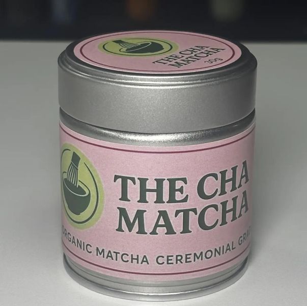 Зелений чай порошок матча Ceremonial клас 6А The Cha Matcha, 30 г THE CHA фото