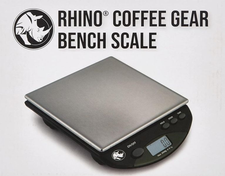 Весы для кофе Rhino Scale Bench RCGPORT2KG фото
