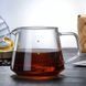 Сервировочный чайник для кофе v60 стеклянный кувшин 400 мл из жаропрочного стекла для пуровера, прозрачный KNT-400 фото 2