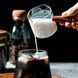 Стеклянный джаг с ручкой для приготовления кофе 100 мл молочник мерный прозрачный G4005 фото 3