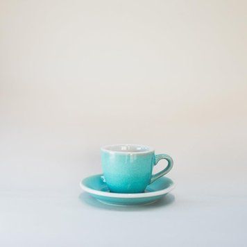 Чашка і блюдце під еспресо Loveramics Egg Ice Blue (80 мл) C088-451BRE фото