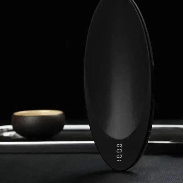 Весы для чая Tea Scale Precision электронные с usb зарядкой для взвешивания чая Черные фасовочные 45234 фото