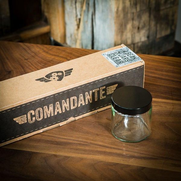 Баночка для кофе для ручной кофемолки Comandante Clear Glass 14325 фото