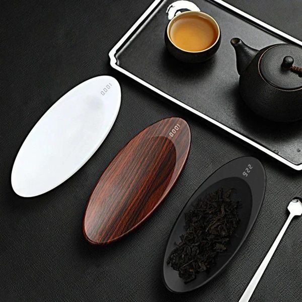 Весы для чая Tea Scale Precision электронные с usb зарядкой для взвешивания чая Черные фасовочные 45234 фото
