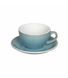 Чашка і блюдце для латте Loveramics Egg Caf&eacute; Latte Cup & Saucer, 300 мл, Ice Blue C088-111BIB фото 1