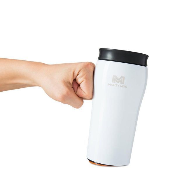 Не падающая чашка-термос Mighty Mug Solo Moon White 1556 фото