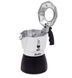 Гейзерная кофеварка Bialetti Brikka New на 2 чашки 100 мл из алюминия для кофе с клапаном для пенки 7312 фото 2