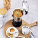 Гейзерная кофеварка Bialetti Brikka New на 2 чашки 100 мл из алюминия для кофе с клапаном для пенки 7312 фото 3