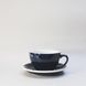 Чашка и блюдце для латте Loveramics Egg Caf&eacute; Latte Cup & Saucer Denim 300 мл C088-07BDE фото