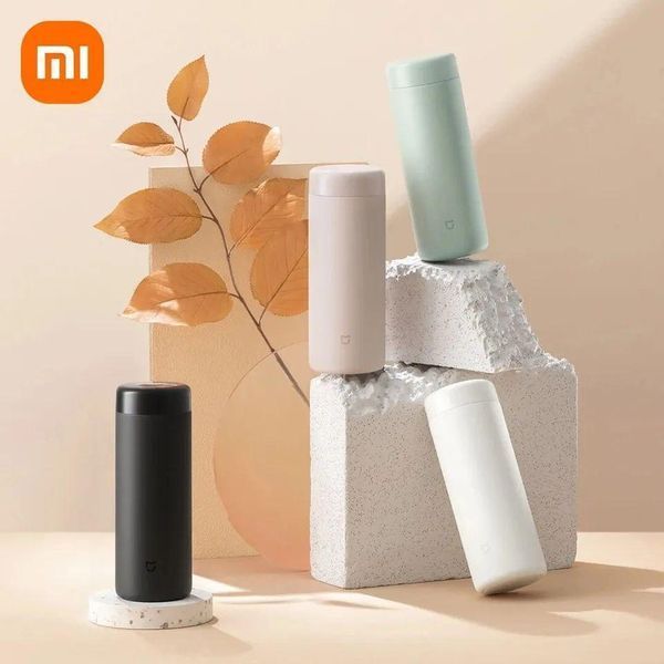 Термокружка-термос Xiaomi, 350 мл з нержавіючої сталі, Чорна XIA-350 фото