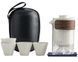 Чайный набор портативный Travel Tea Set для китайской чайной церемонии, дорожный, с сумкой Белый 300815 фото