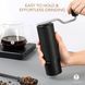 Ручна кавомолка Timemore Chestnut ESP Чорна з сталевими жорнами Chestnut ESP фото 3