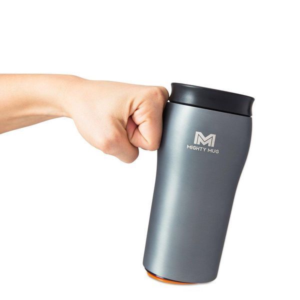Не падаюча чашка-термос Mighty Mug Solo Charcoal 1553 фото
