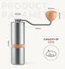 Ручная кофемолка iCafilas Premium Grinder со стальными жерновами и регулировкой помола, портативная, бытовая GM2213 фото 3