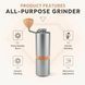 Ручная кофемолка iCafilas Premium Grinder со стальными жерновами и регулировкой помола, портативная, бытовая GM2213 фото 4