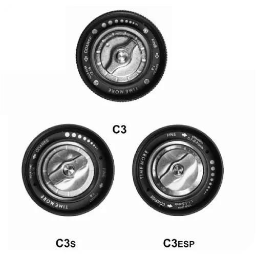 Ручная кофемолка Timemore Chestnut C3S Белая со стальными жерновами C3S-White фото