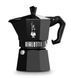 Гейзерна кавоварка Bialetti Moka Express Exclusive Black (3 чашки - 130 мл) 9065 фото 1