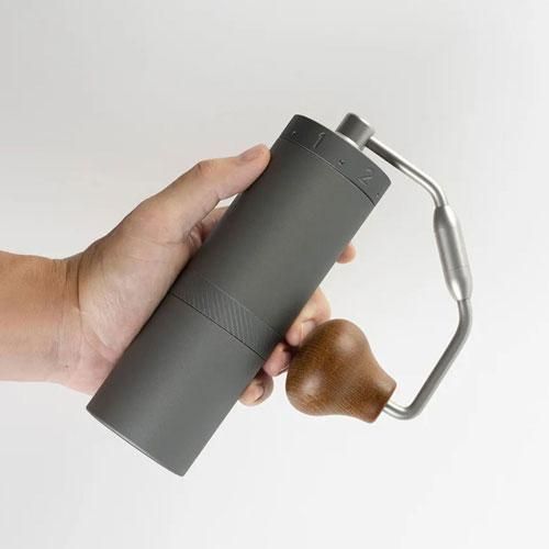 Ручная кофемолка 1Zpresso X-Ultra Space Gray с регулировкой уровня помола, с металлическими жерновами X-Ultra G фото
