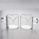 Молочник джаг для кофе эспрессо Creamer 110 мл 2 носика 15063glass фото 7