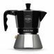 Гейзерна кавоварка для індукції E&B Lab Induction Moka Pot, 3 чашки, 150 мл IB-300 фото 1