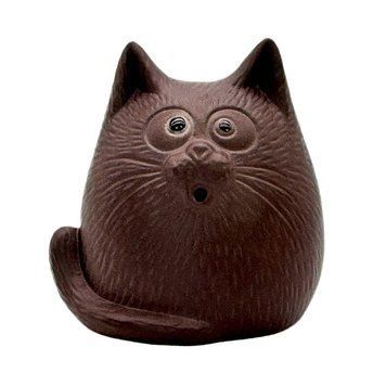 Чайная фигурка Кот из исинской глины 1069 фото