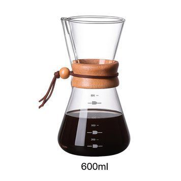 Кемекс для заваривания кофе 600 мл воронка Chemex Кофеварка пуровер 488903882 фото
