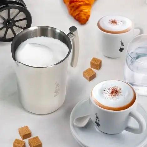 Капучінатор Bialetti Cappuccinatore Induction, ручний спінювач молока і вершків для капучино, 6 чашок, 330 мл 3990 фото